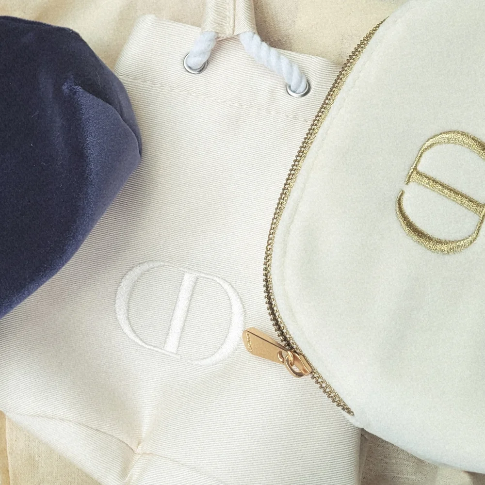 Dior Cosmetic Bag Bundle